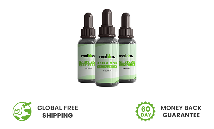 3 Bottles of HairVigor Vitality